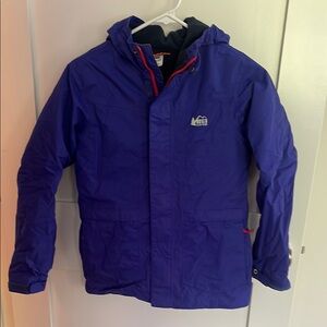 REI Purple Hooded Jacket for Girls